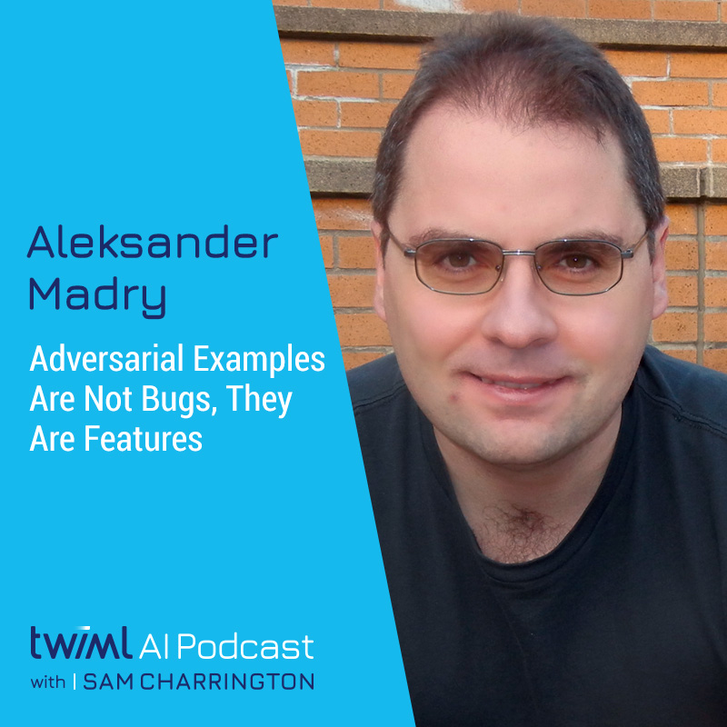 Adversarial Examples Are Not Bugs, They Are Features with Aleksander Madry